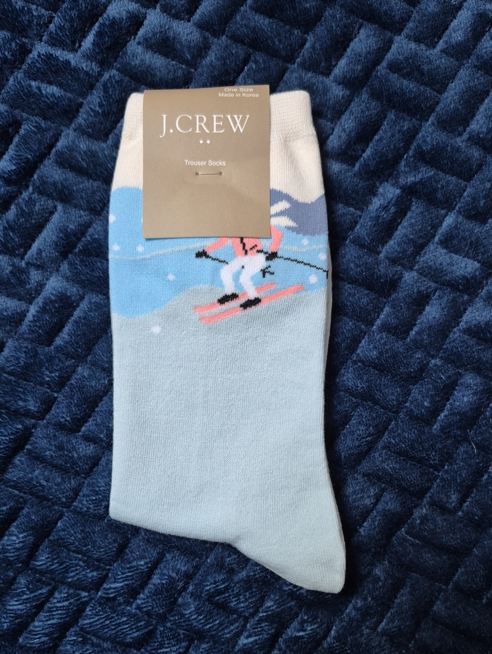 J.Crew Cotton Blend Skier Socks New With Tags